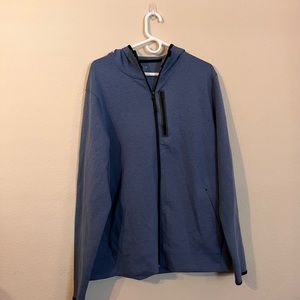 Blue Dynamic Fleece Athletic Zip-up - Running Long-Sleeve, XL NWT